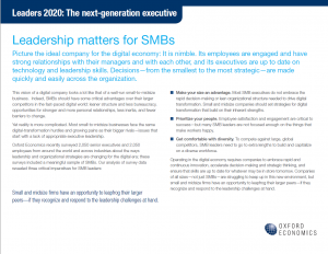 Leaders 2020 The next-generation executive