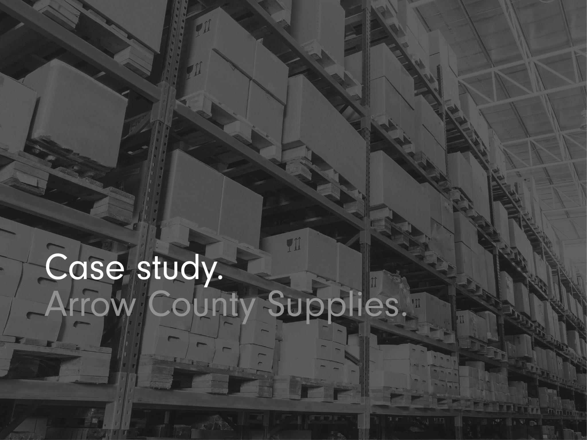 Case study: Arrow County Supplies - Balloon One