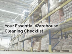 Your Essential Warehouse Cleaning Checklist (Infographic) - Balloon One