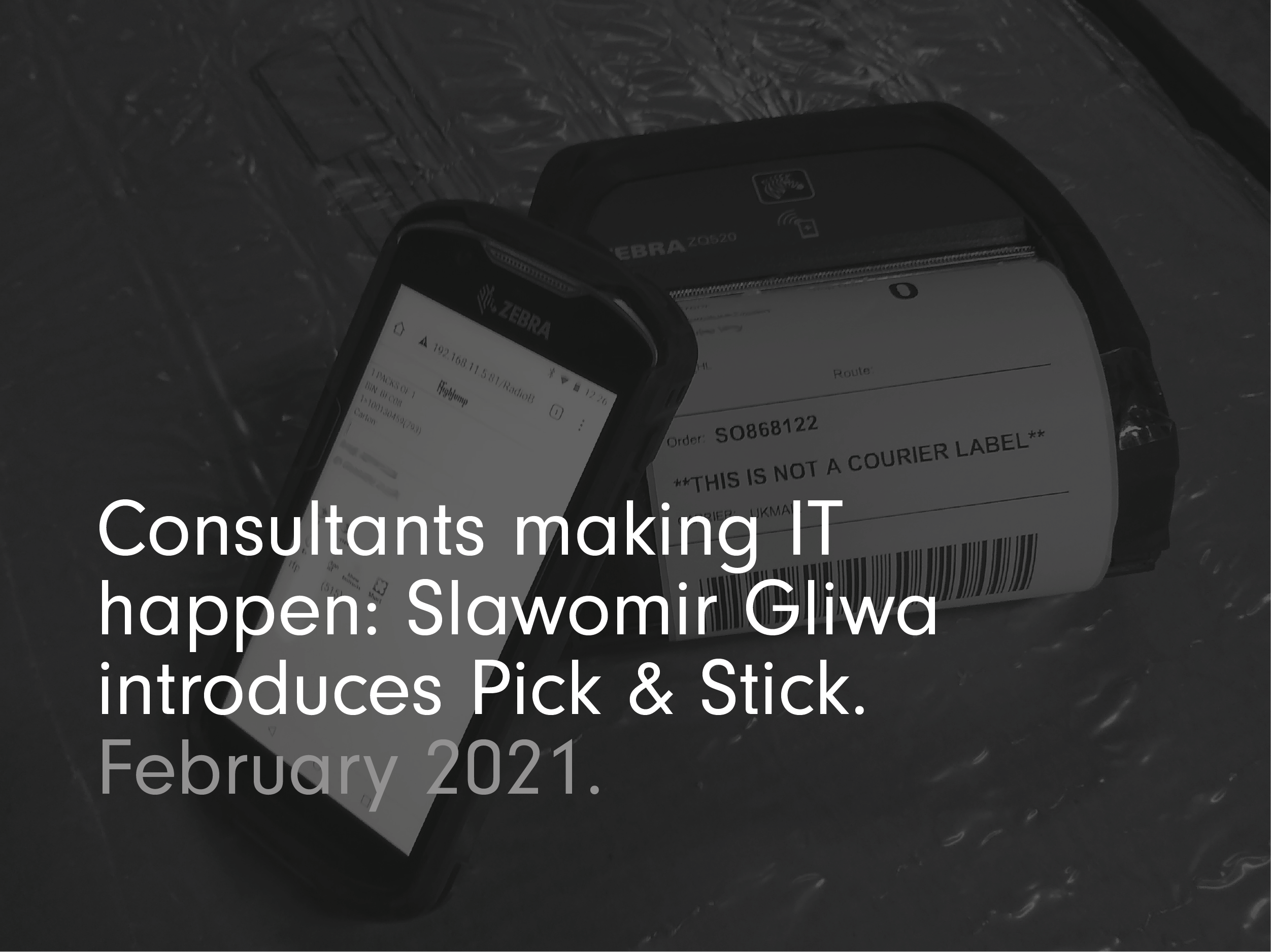 Making IT happen - Slawomir Pick & Stick
