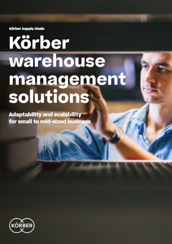 Korber warehouse management solutions front cover