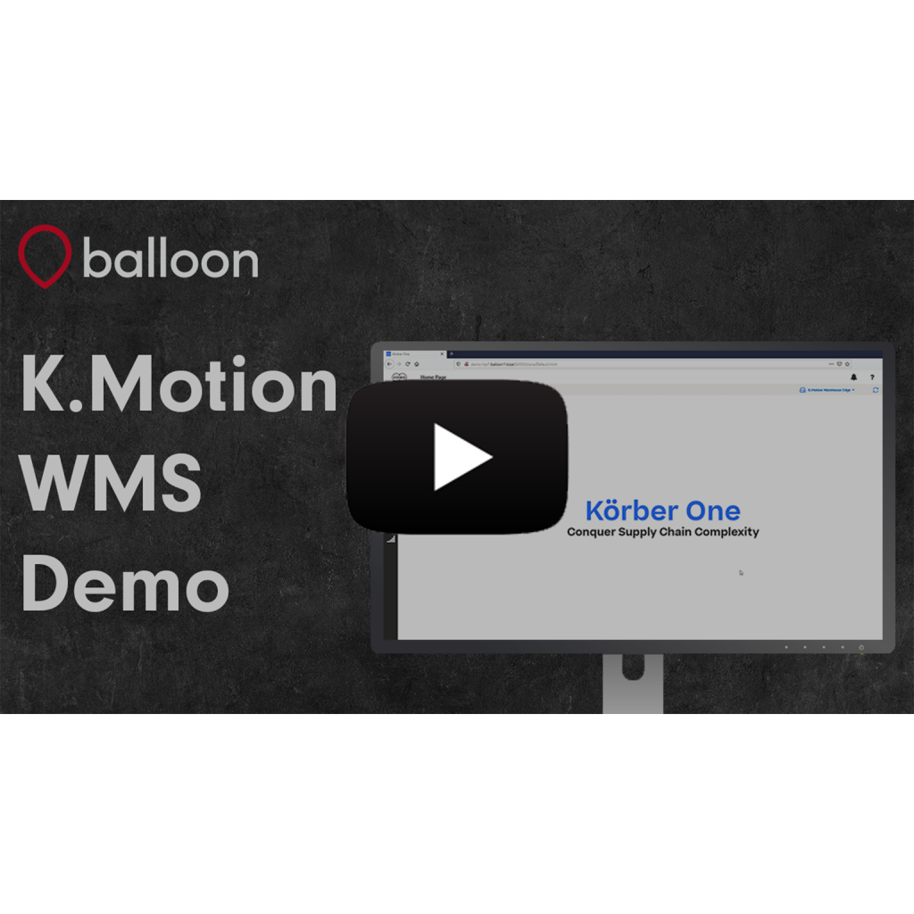 K.Motion WMS, SAP Business One Integration - Balloon One