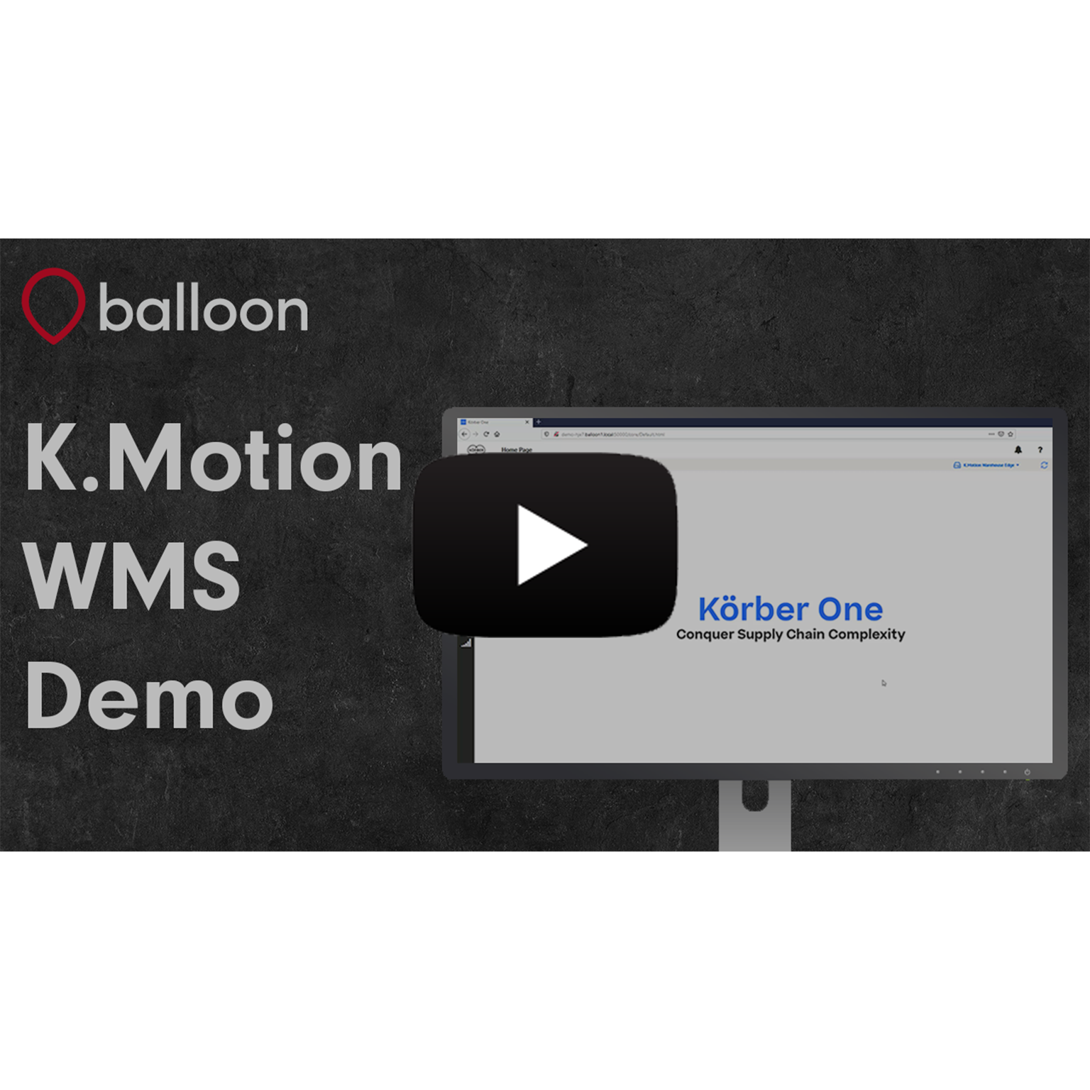 K.motion WMS demo- play button