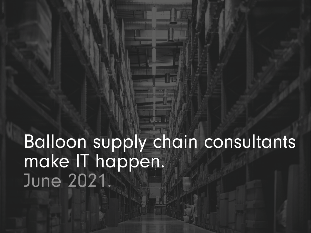 balloons supply chain consultants make it happen