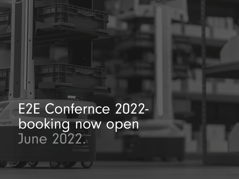 E2E Conference now open