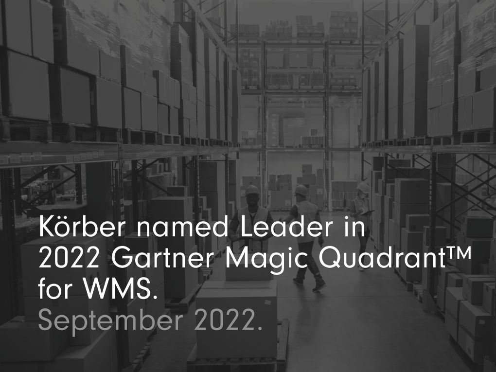 Korber leader in Gartner Magic Quadrant