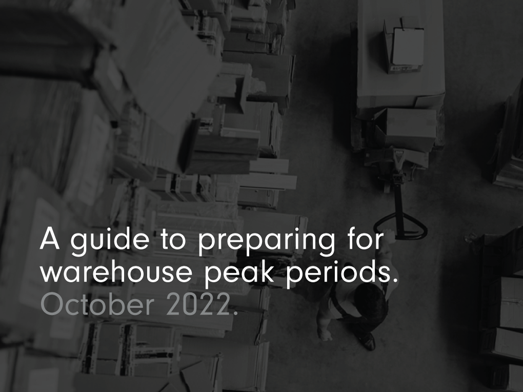 Guide to warehouse peak periods