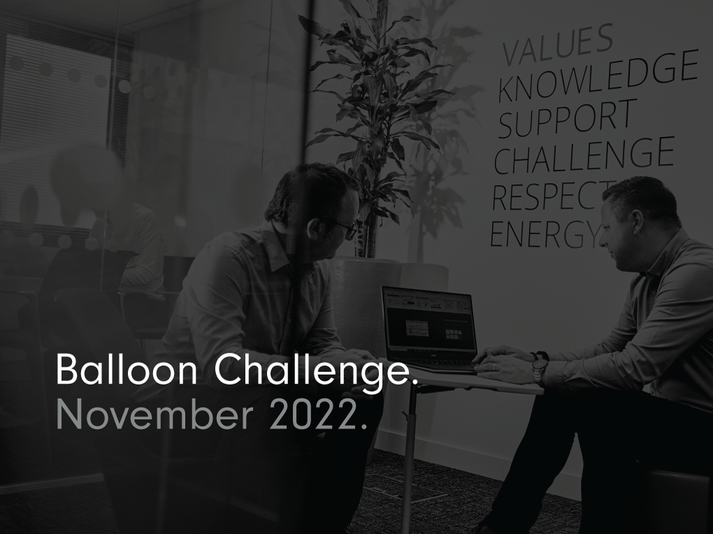 Balloon Challenge Blog- November 2022