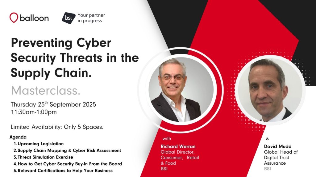 Preventing Cyber Security Threats in the Supply Chain